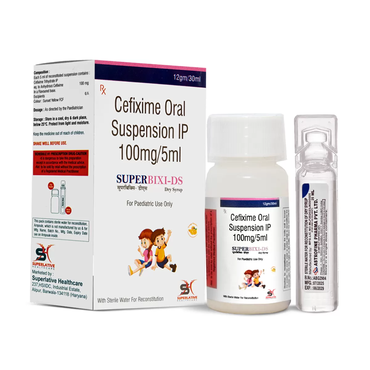 SUPERBIXI-DS DRY SYRUP